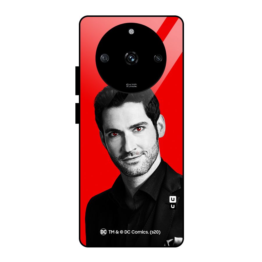 Lucifer Devil Smile Glass Back Case for Realme Narzo 60 5G