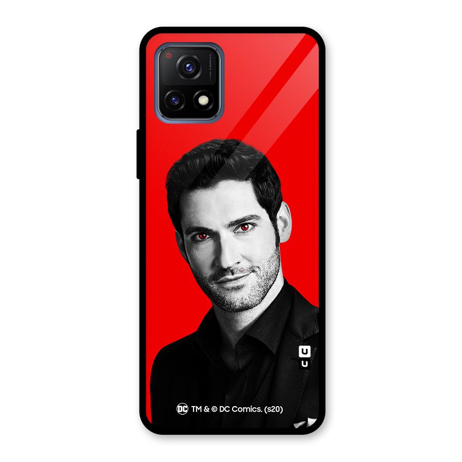 Lucifer Devil Smile Glass Back Case for Vivo Y72 5G
