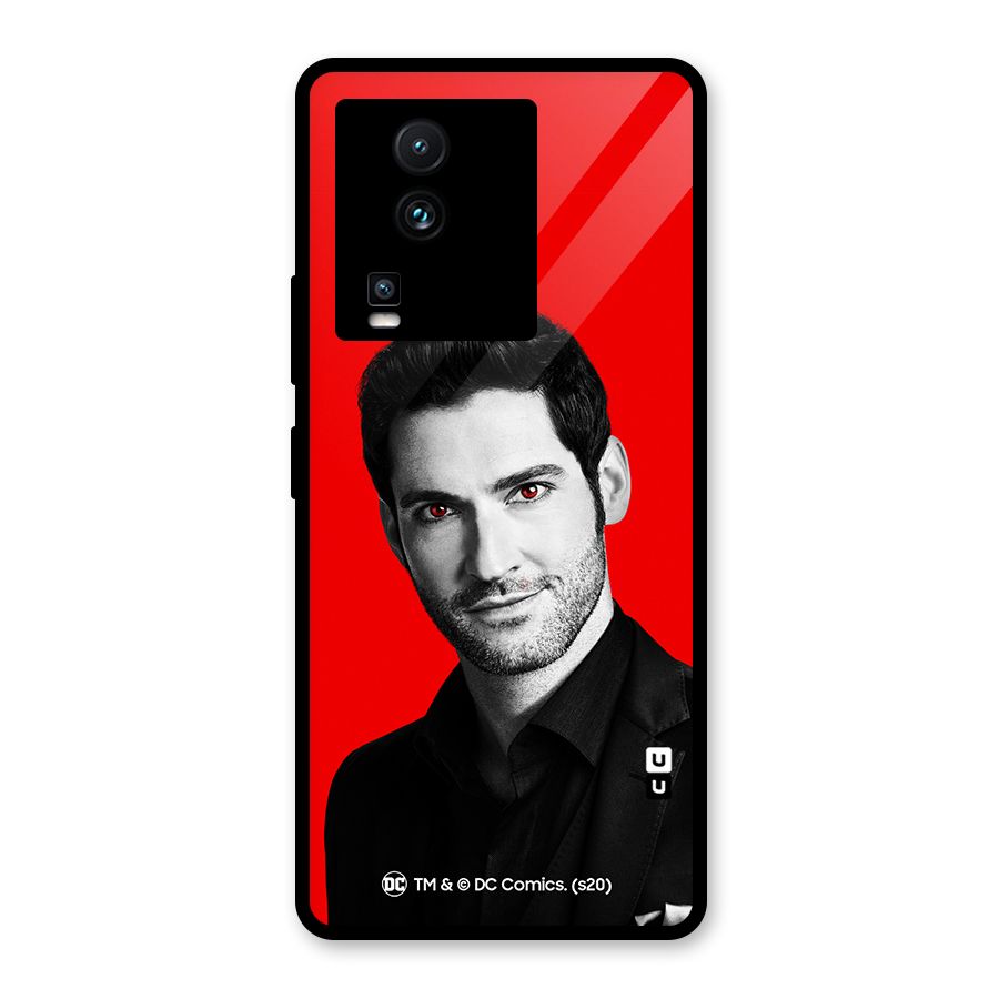 Lucifer Devil Smile Glass Back Case for Vivo iQOO Neo 7