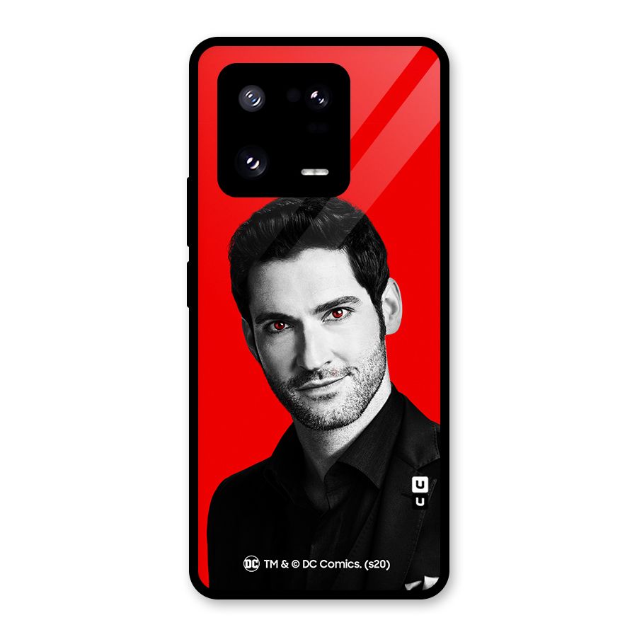 Lucifer Devil Smile Glass Back Case for Xiaomi 13 Pro