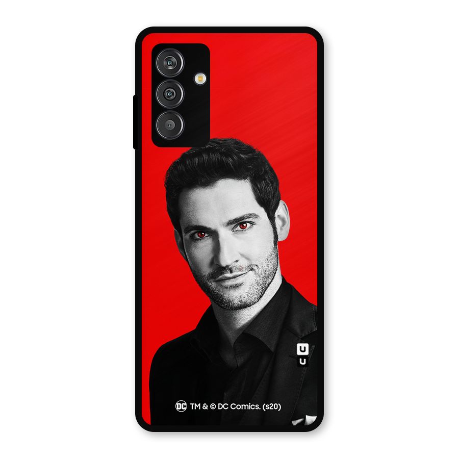 Lucifer Devil Smile Metal Back Case for Galaxy F13