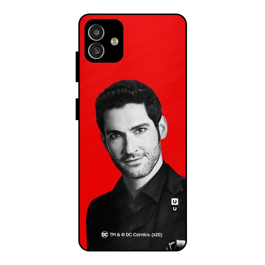 Lucifer Devil Smile Metal Back Case for Galaxy M13 5G