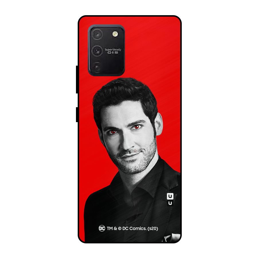 Lucifer Devil Smile Metal Back Case for Galaxy S10 Lite