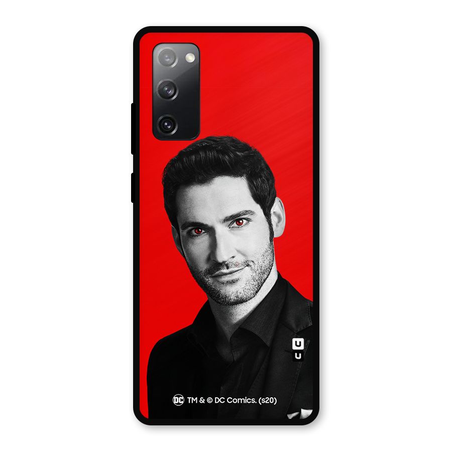 Lucifer Devil Smile Metal Back Case for Galaxy S20 FE