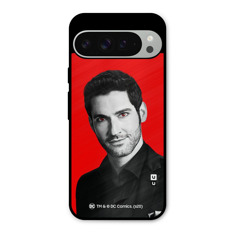 Lucifer Devil Smile Metal Back Case for Google Pixel 9 Pro XL
