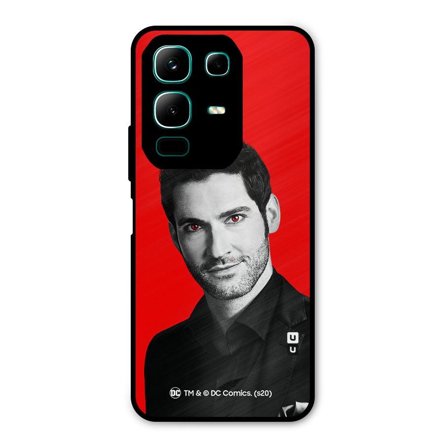 Lucifer Devil Smile Metal Back Case for Infinix Note 50x