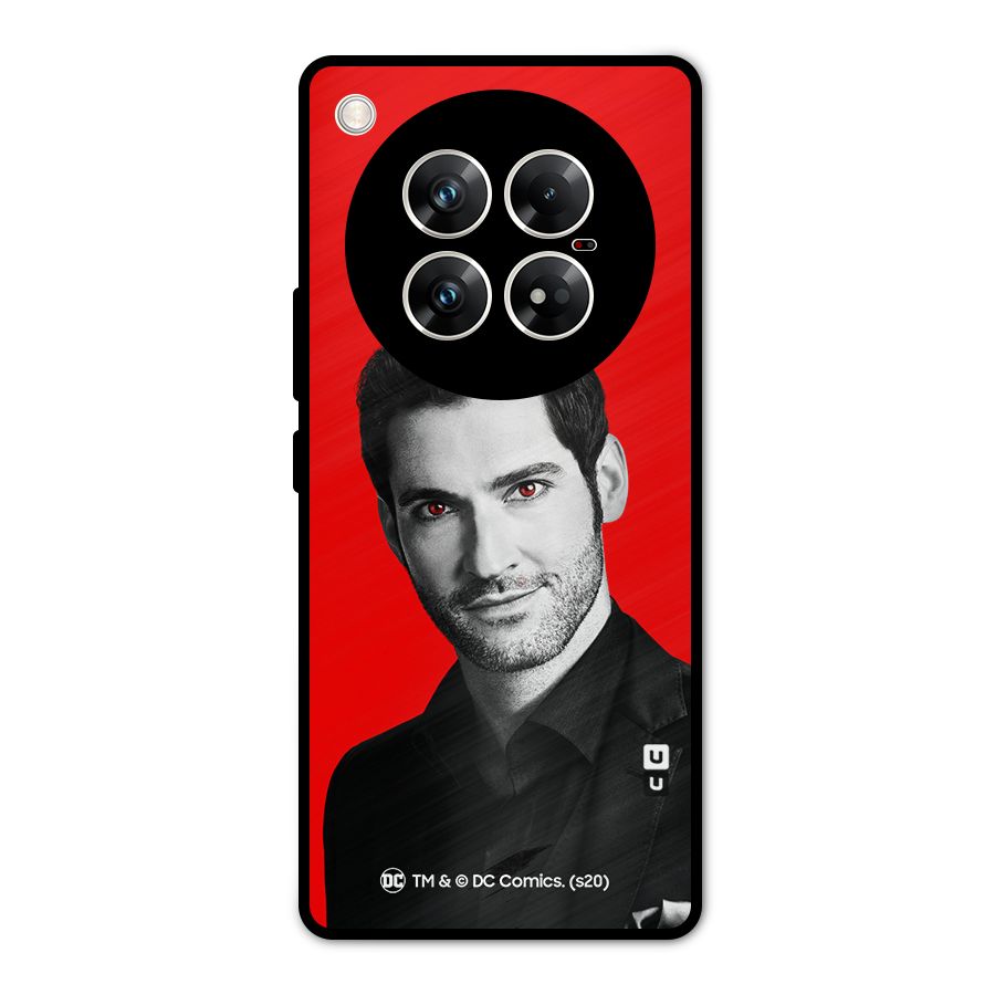 Lucifer Devil Smile Metal Back Case for Infinix Zero 40 5G