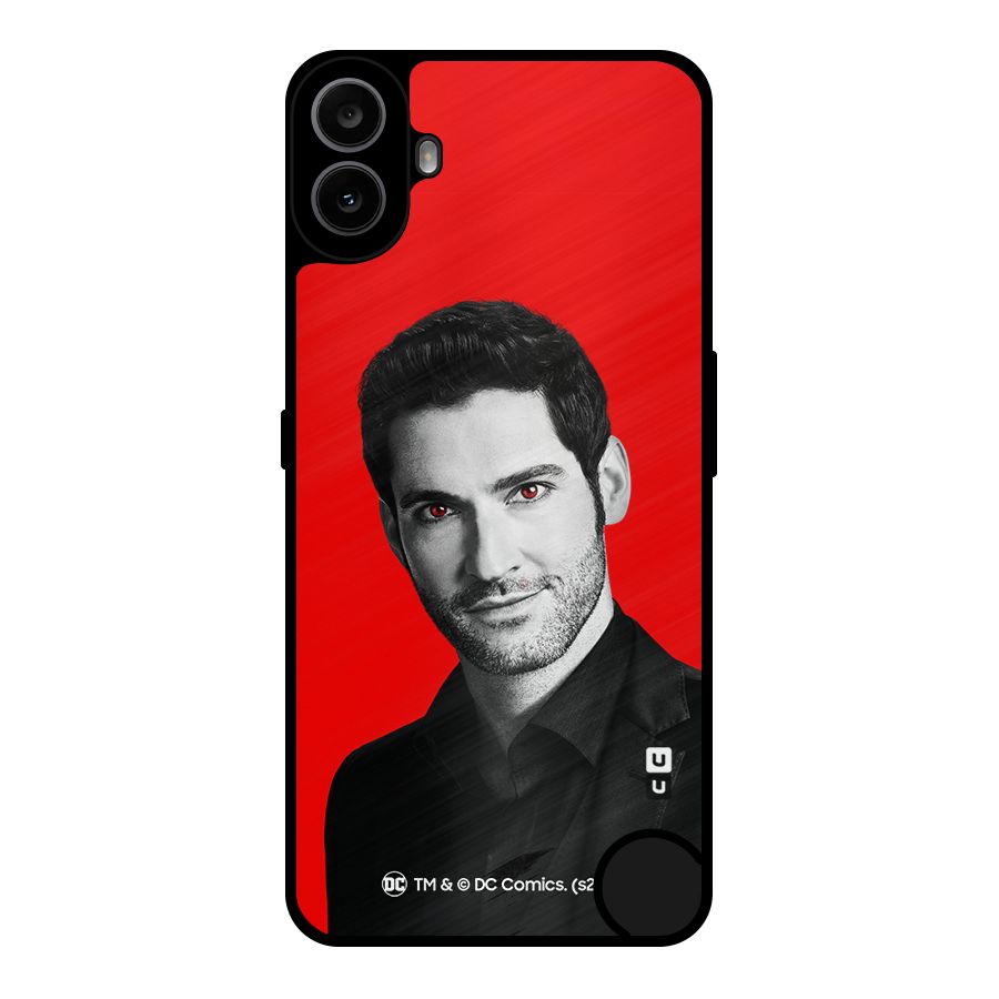 Lucifer Devil Smile Metal Back Case for Nothing CMF Phone 1