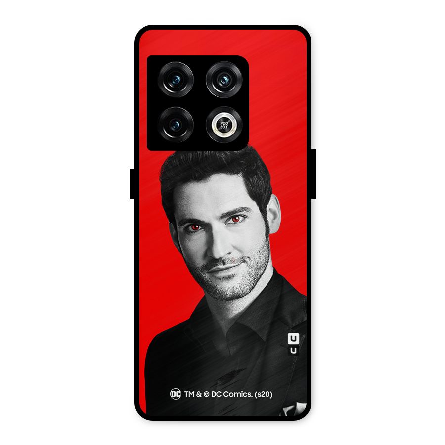Lucifer Devil Smile Metal Back Case for OnePlus 10 Pro 5G