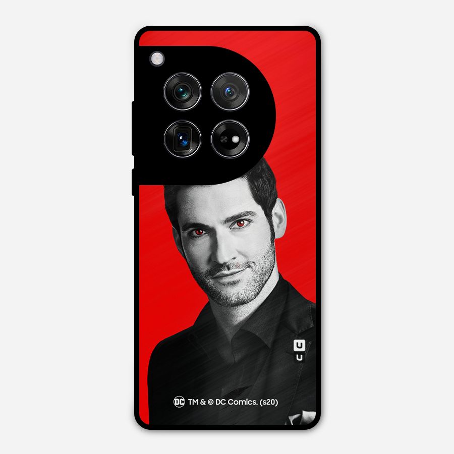 Lucifer Devil Smile Metal Back Case for OnePlus 12