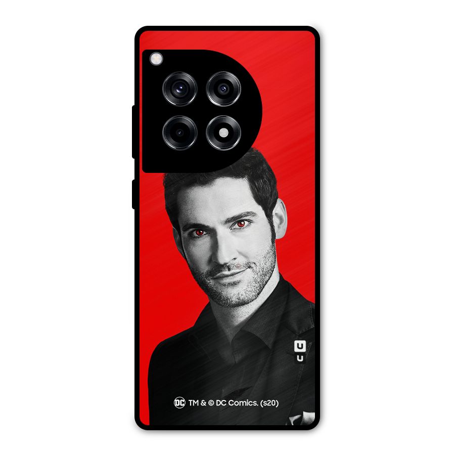 Lucifer Devil Smile Metal Back Case for OnePlus 12R