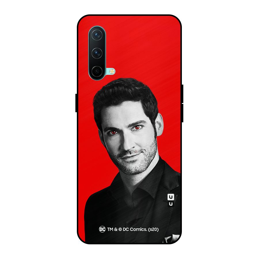 Lucifer Devil Smile Metal Back Case for OnePlus Nord CE 5G