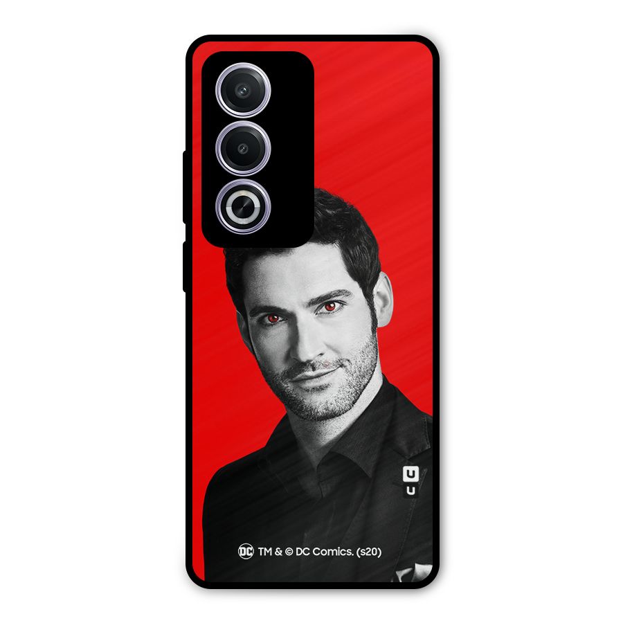 Lucifer Devil Smile Metal Back Case for Oppo K12x