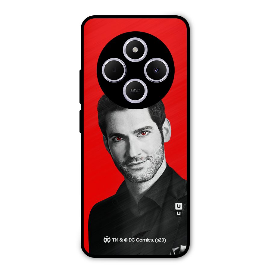Lucifer Devil Smile Metal Back Case for Poco C75 5G