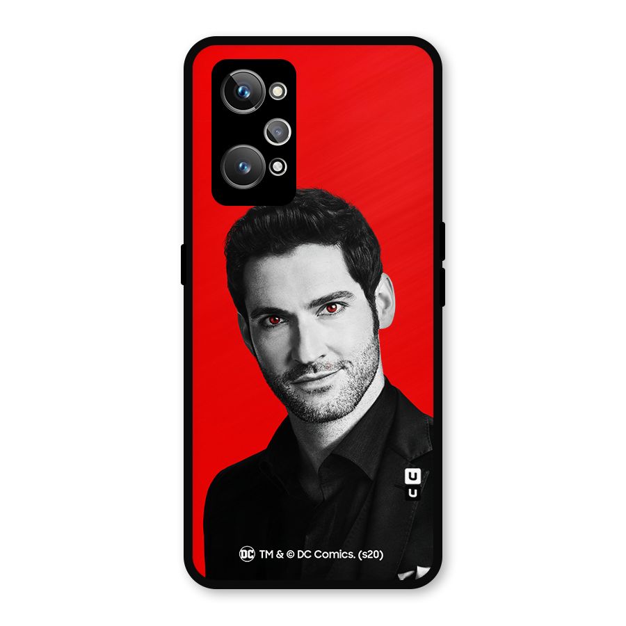 Lucifer Devil Smile Metal Back Case for Realme GT 2