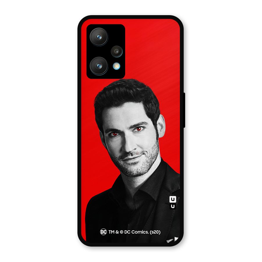 Lucifer Devil Smile Metal Back Case for Realme Narzo 50 Pro