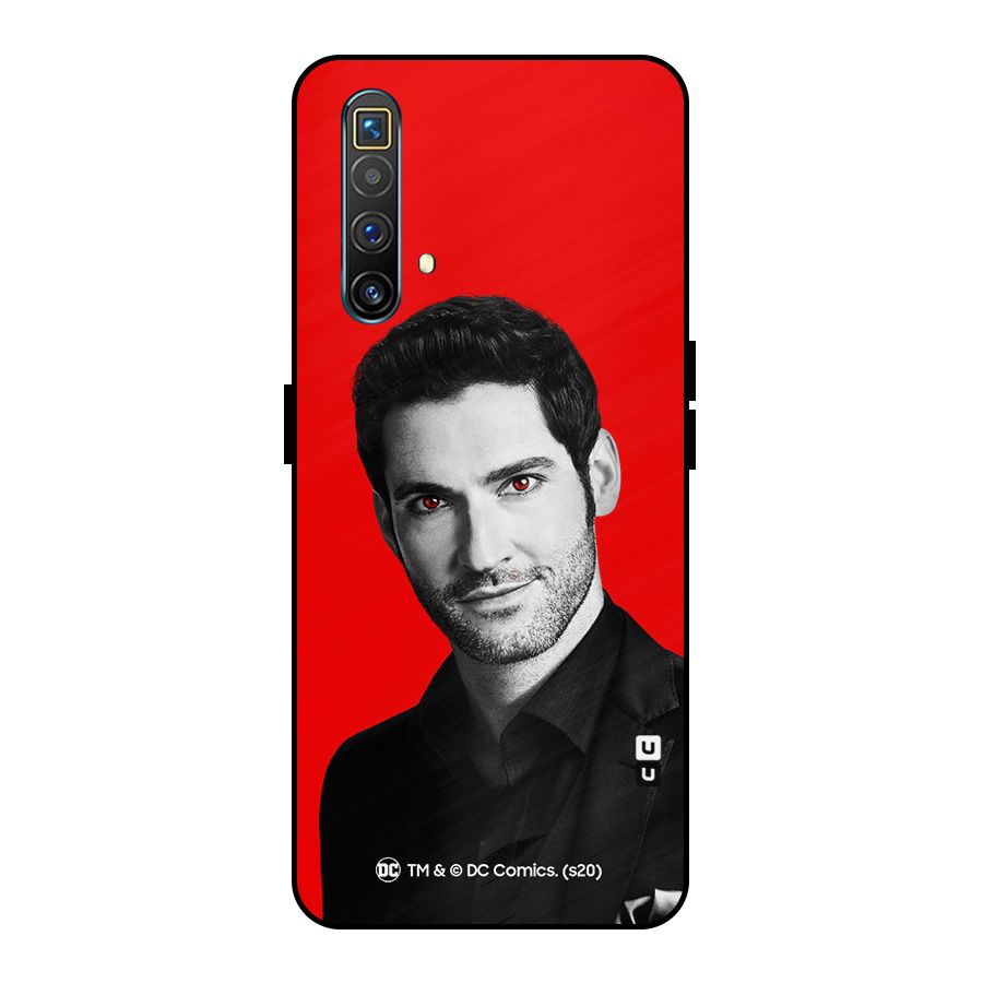 Lucifer Devil Smile Metal Back Case for Realme X3