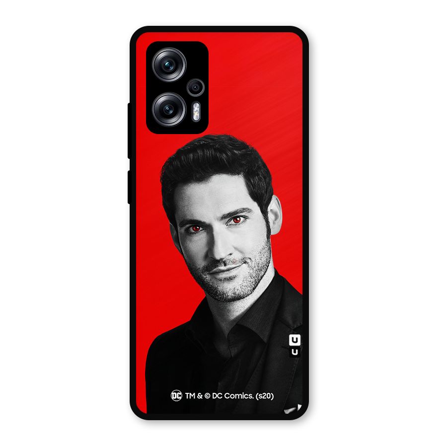 Lucifer Devil Smile Metal Back Case for Redmi K50i