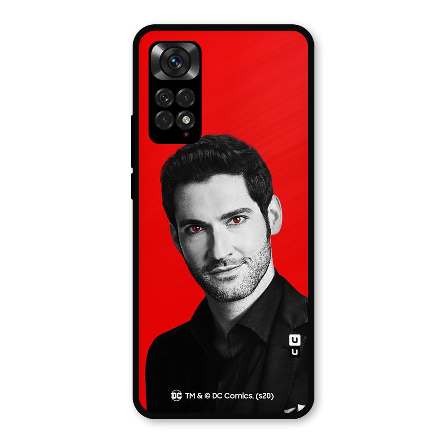 Lucifer Devil Smile Metal Back Case for Redmi Note 11s