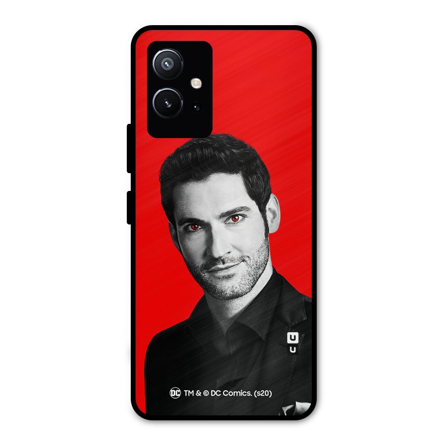 Lucifer Devil Smile Metal Back Case for Vivo T1 5G