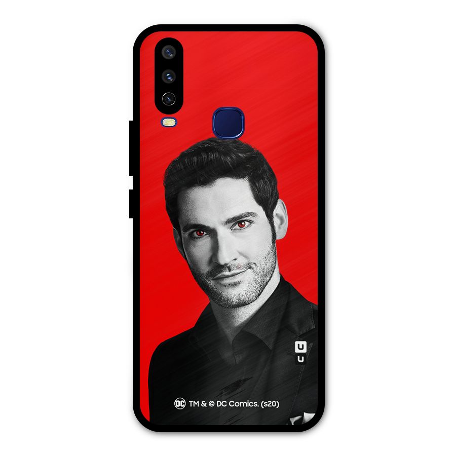 Lucifer Devil Smile Metal Back Case for Vivo U10