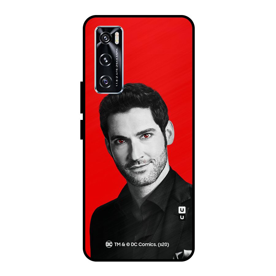 Lucifer Devil Smile Metal Back Case for Vivo V20 SE