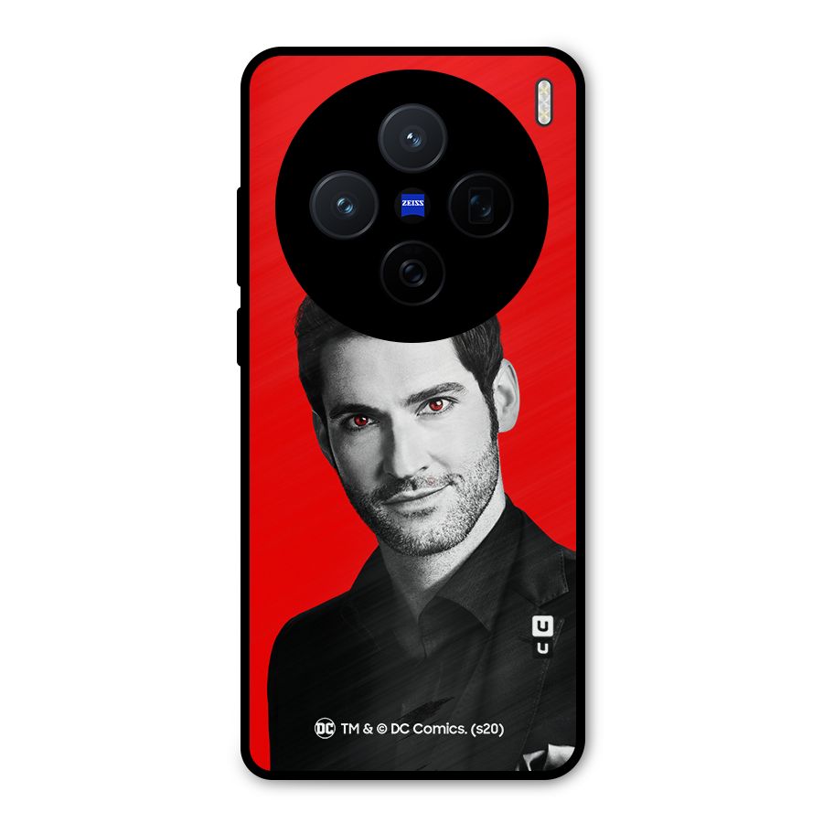 Lucifer Devil Smile Metal Back Case for Vivo X200
