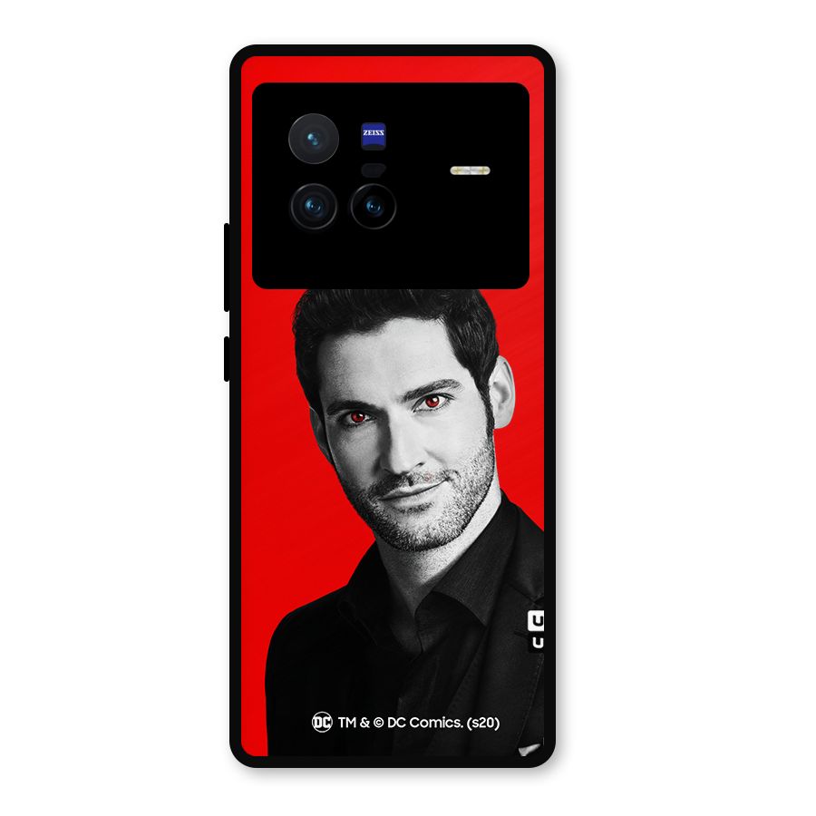 Lucifer Devil Smile Metal Back Case for Vivo X80