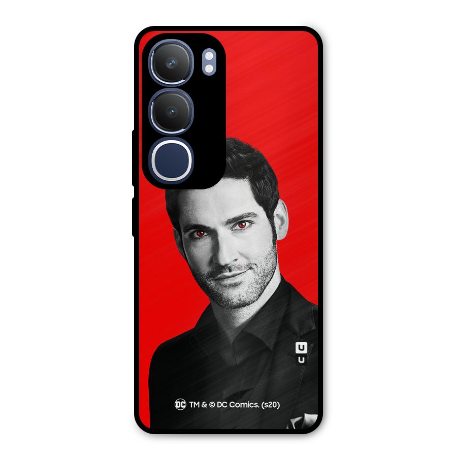 Lucifer Devil Smile Metal Back Case for Vivo Y29
