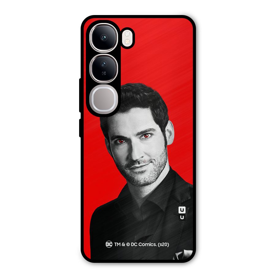 Lucifer Devil Smile Metal Back Case for Vivo Y300