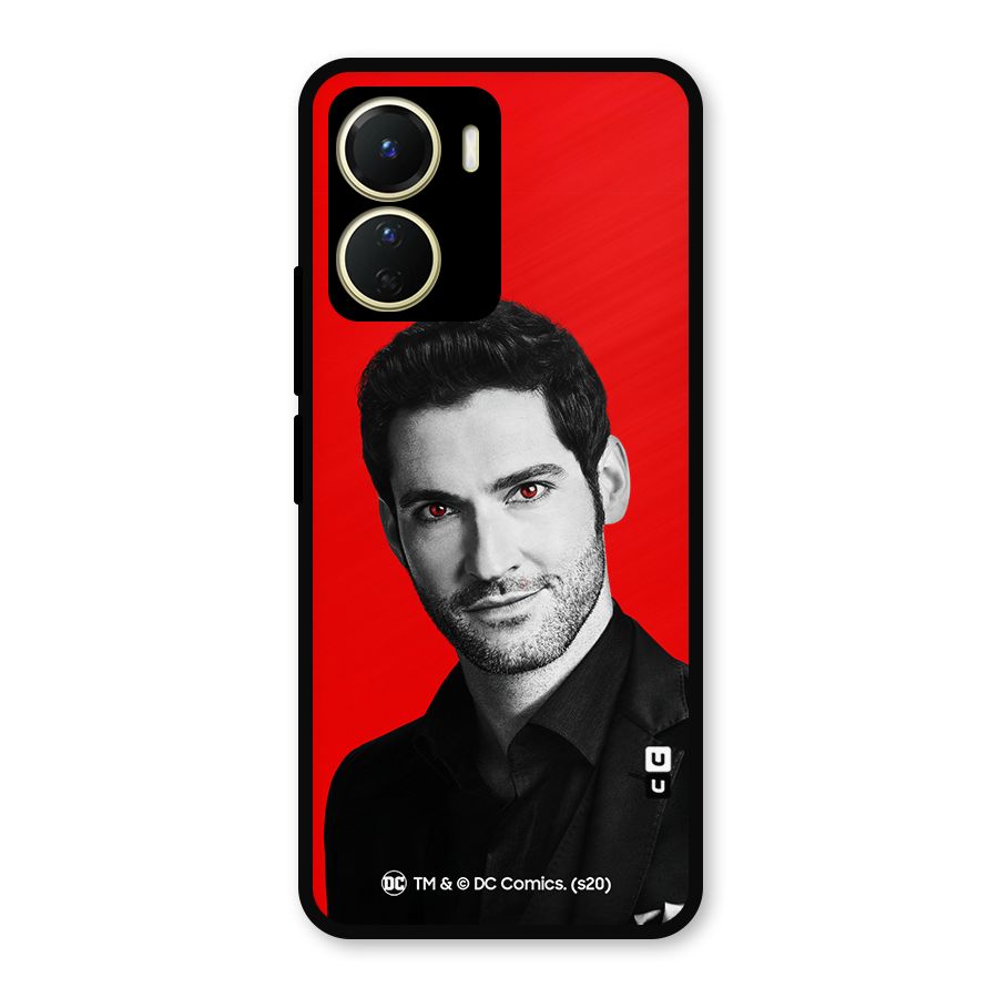 Lucifer Devil Smile Metal Back Case for Vivo Y56