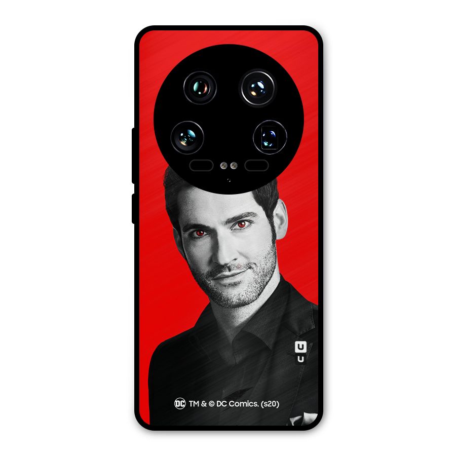 Lucifer Devil Smile Metal Back Case for Xiaomi 14 Ultra