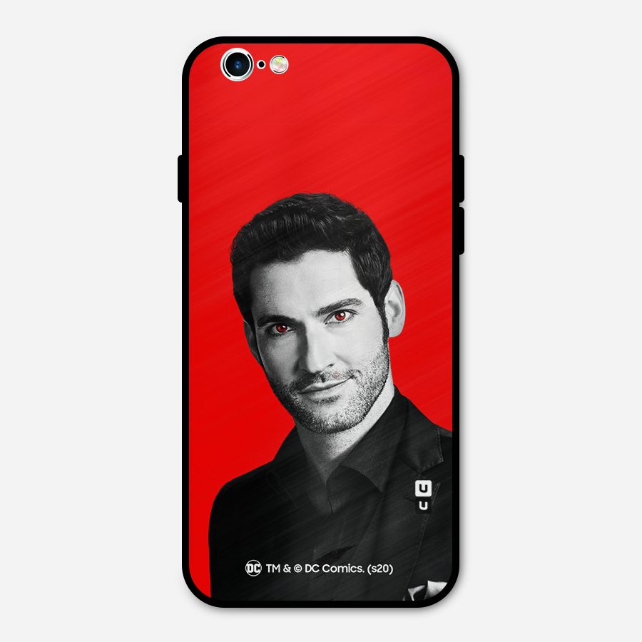 Lucifer Devil Smile Metal Back Case for iPhone 6 6s