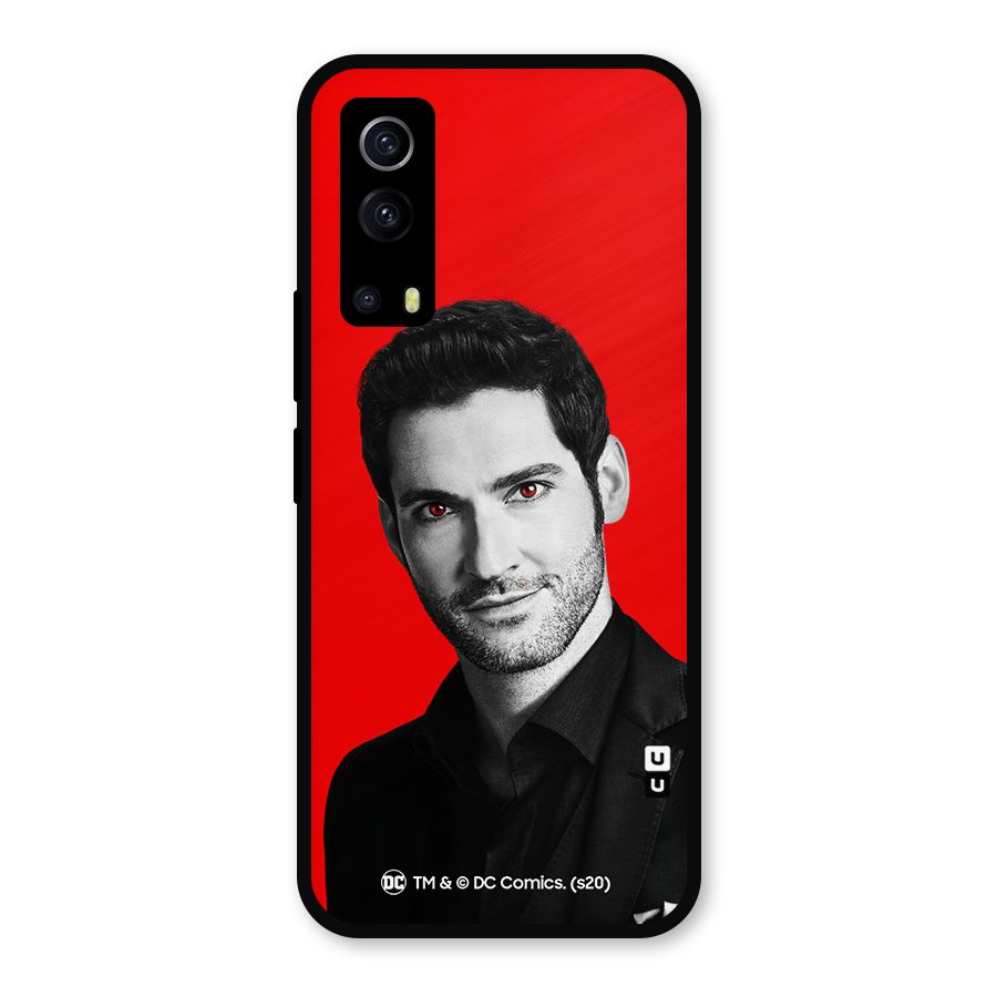Lucifer Devil Smile Metal Back Case for iQOO Z3