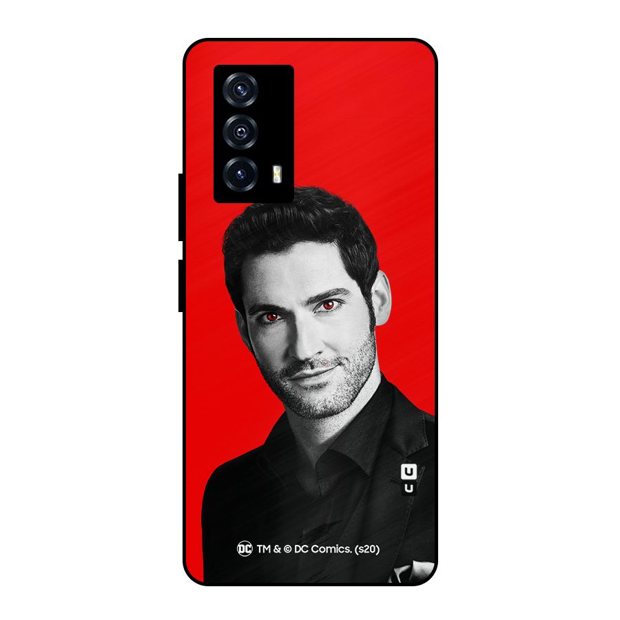 Lucifer Devil Smile Metal Back Case for iQOO Z5