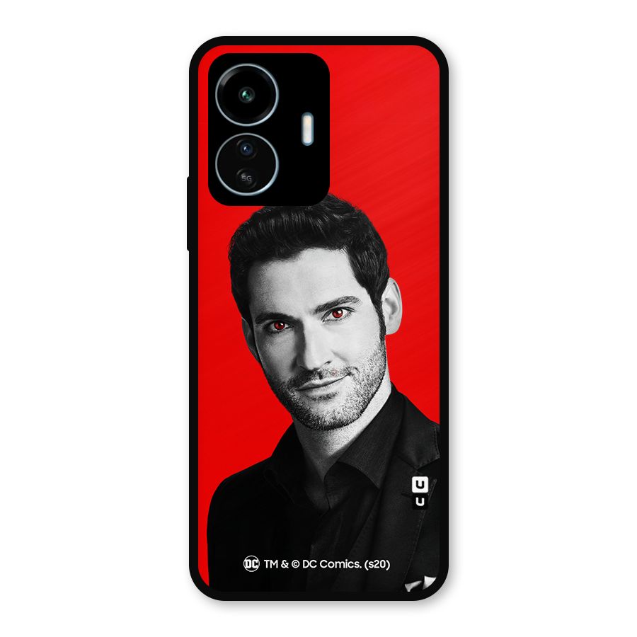 Lucifer Devil Smile Metal Back Case for vivo iQOO Z6 Lite 5G