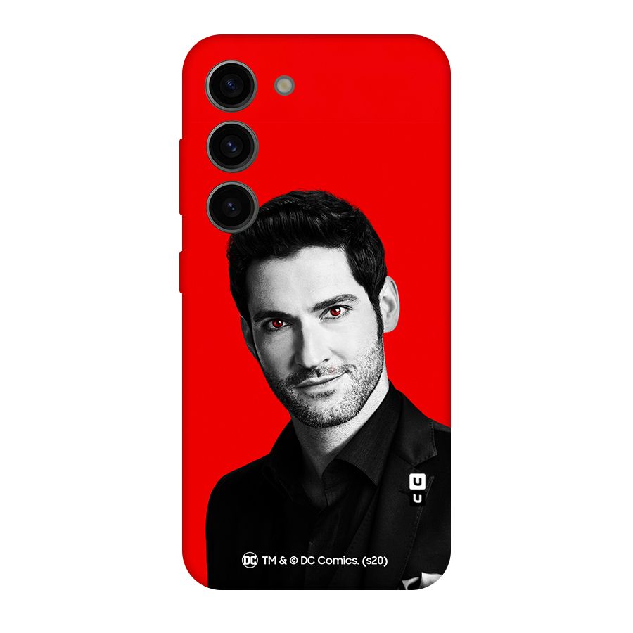 Lucifer Devil Smile Original Polycarbonate Back Case for Galaxy S23