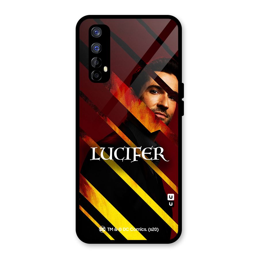 Lucifer Hell Stripes Glass Back Case for Realme Narzo 20 Pro