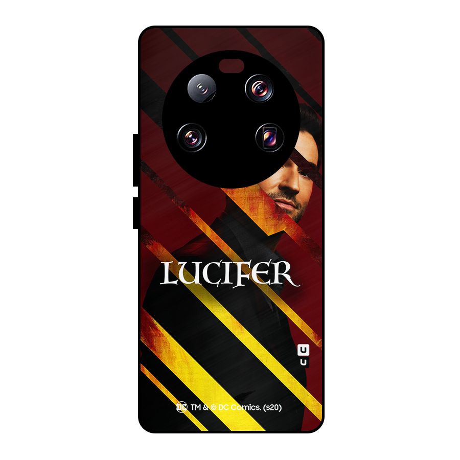 Lucifer Hell Stripes Metal Back Case for Xiaomi 13 Ultra