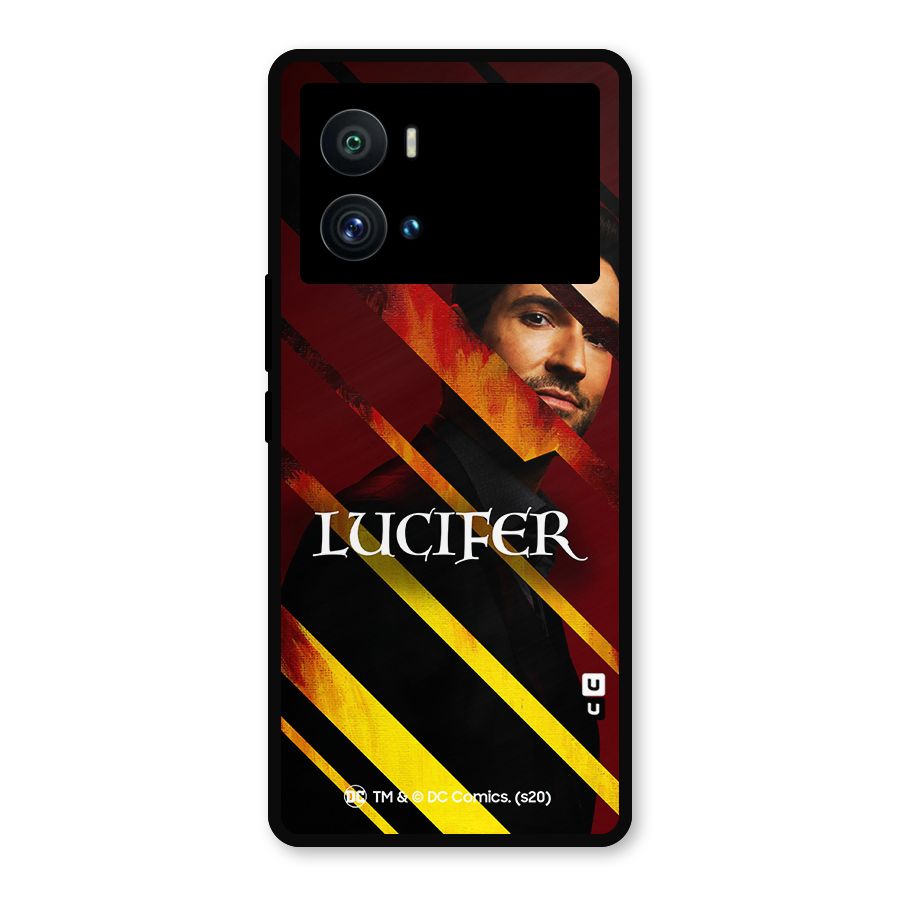Lucifer Hell Stripes Metal Back Case for iQOO 9 Pro