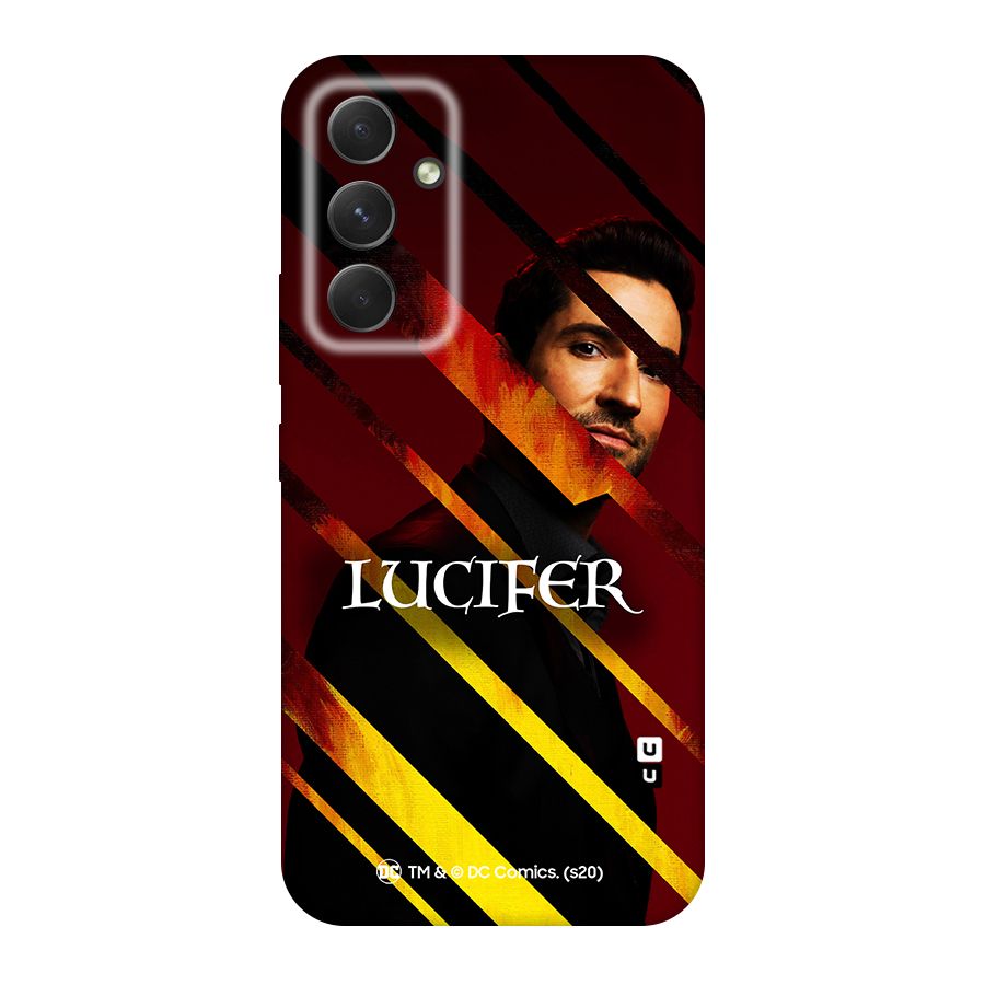 Lucifer Hell Stripes Original Polycarbonate Back Case for Galaxy A54