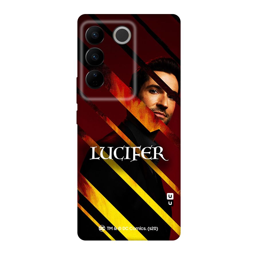 Lucifer Hell Stripes Original Polycarbonate Back Case for Vivo V27