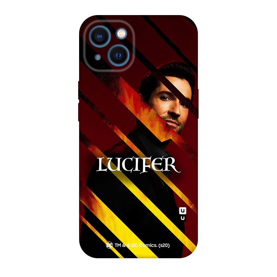 Lucifer Hell Stripes Original Polycarbonate Back Case for iPhone 13