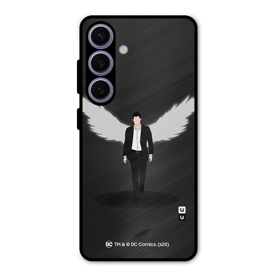 Lucifer Minimalistic Archangel Art Metal Back Case for Galaxy S24