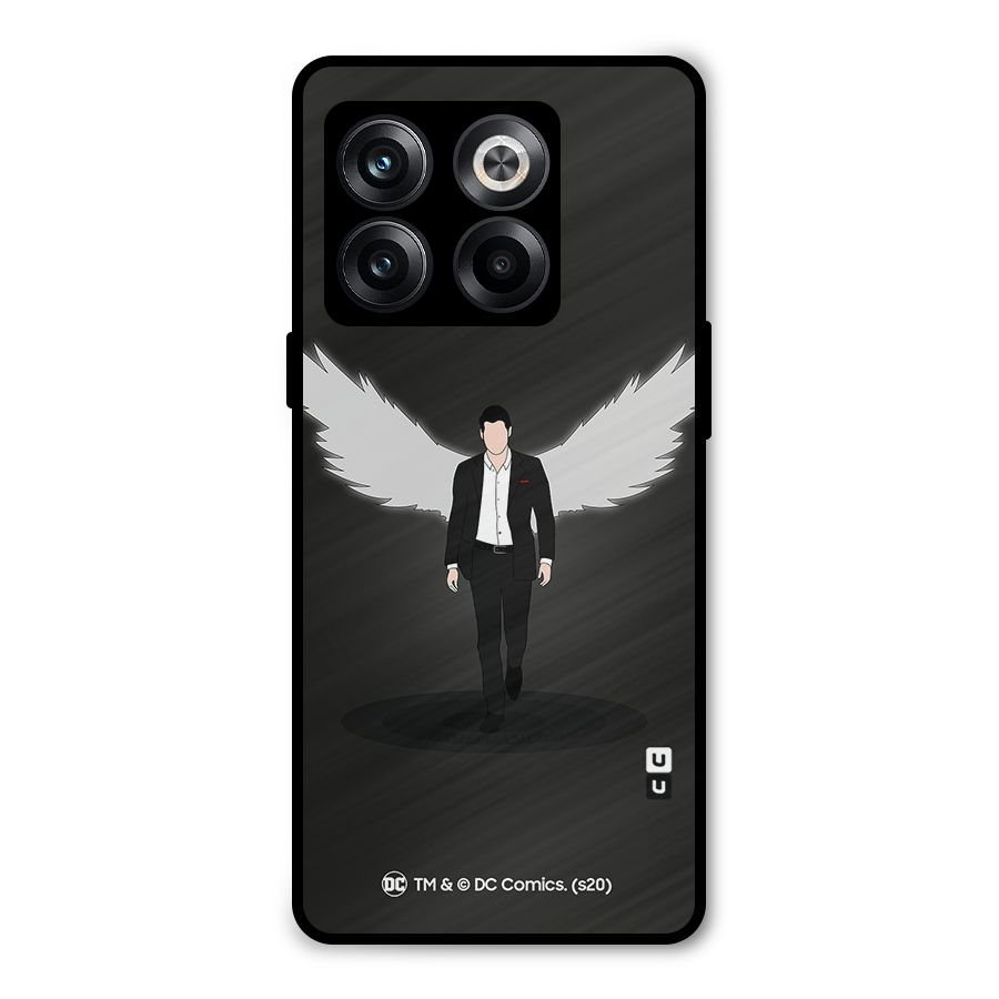 Lucifer Minimalistic Archangel Art Metal Back Case for OnePlus 10T