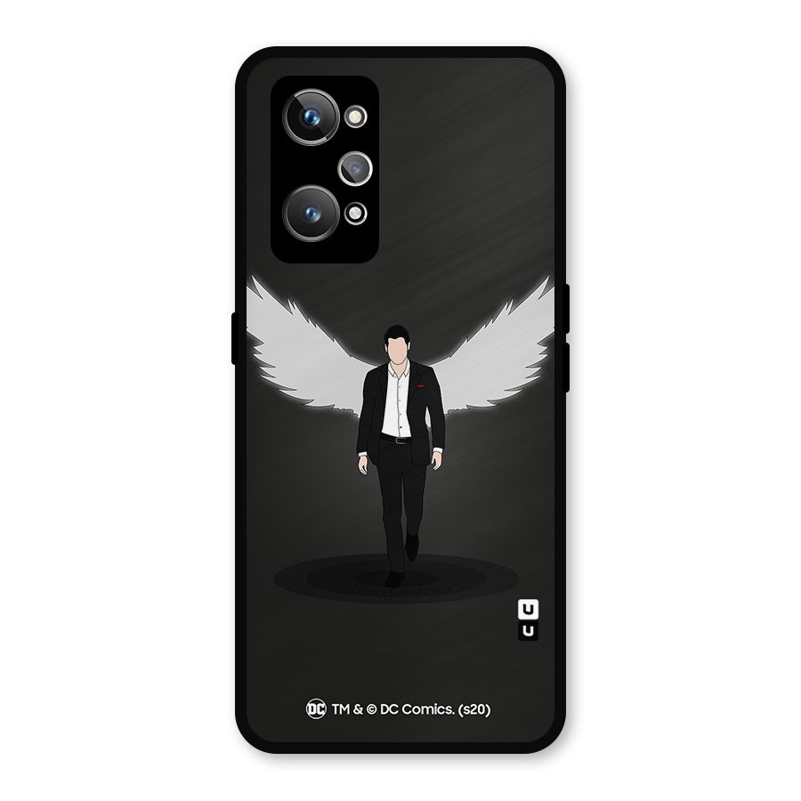 Lucifer Minimalistic Archangel Art Metal Back Case for Realme GT Neo 3T