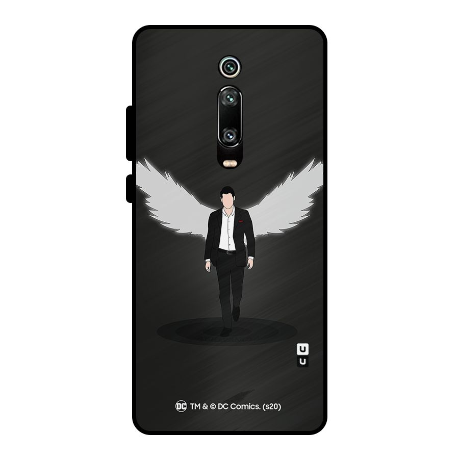 Lucifer Minimalistic Archangel Art Metal Back Case for Redmi K20