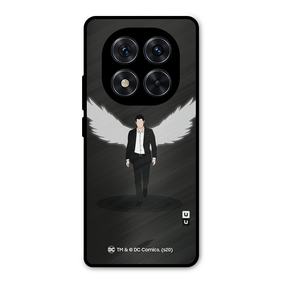 Lucifer Minimalistic Archangel Art Metal Back Case for Redmi Note 14 Pro 5G