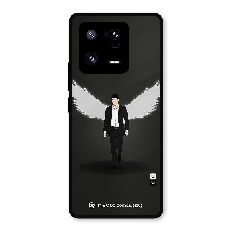 Lucifer Minimalistic Archangel Art Metal Back Case for Xiaomi 13 Pro