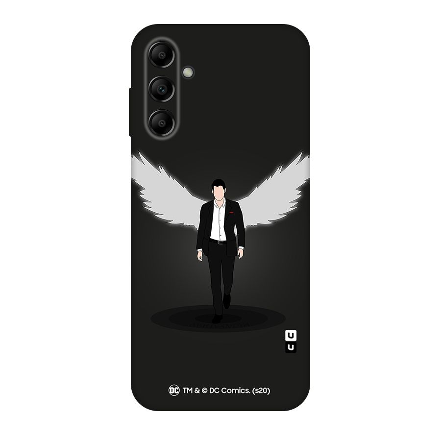 Lucifer Minimalistic Archangel Art Original Polycarbonate Back Case for Galaxy A14 5G
